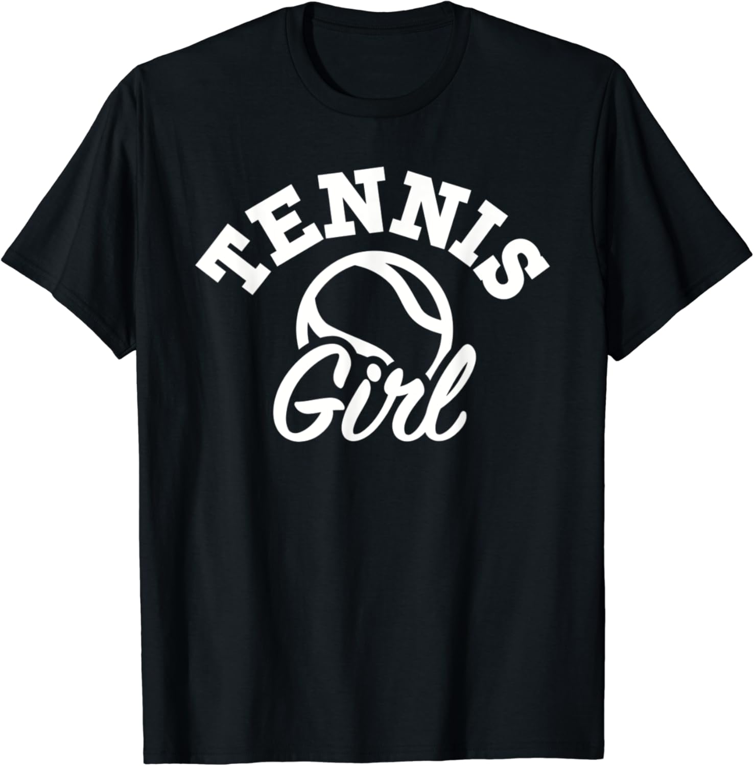 Tennis girl TShirt Clothing, Shoes & Jewelry
